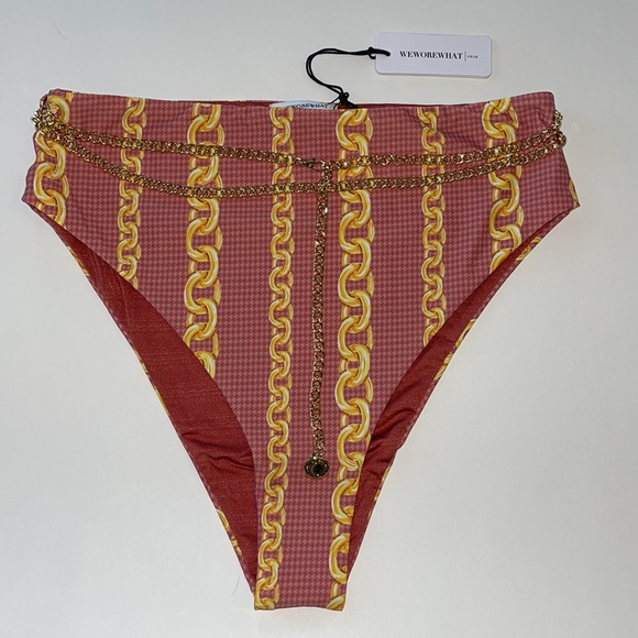 WeWoreWhat Belted Emily Bottom Size Medium NWT - Picture 4 of 15